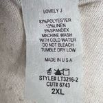 Love j Lovely J Cream Tank w Funky Ruffle Photo 6