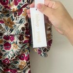 Bishop and Young NWT‎  Anthropologie Floral Ruched Dress Medium Photo 2