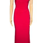 NWD Jump Apparel Red Strappy Back Long Bodycon Formal Gown Size 5/6 Photo 0