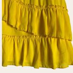 superdown  Donnie Frill Mini Skirt in Yellow Size Small Photo 5