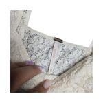 Free People  Spring Fling Ivory Lace Top Size: XS Photo 4