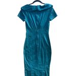 GUC Pinup Girl Clothing Christina Dress *no belt* Viva Las Vegas Rockabilly Blue Photo 3