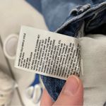 Uniqlo  Medium Wash Distressed Mom Jeans Womens 26 Blue Raw Hem Denim 90s Baggy Photo 8