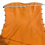 Gianni Bini Elegant Orange Strapless Dress Photo 7