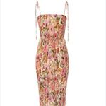 Zimmermann Multicolor Floral Midi Dress Photo 2