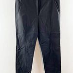 Tory Burch  High Rise Straight Leg Ankle Trouser Dress Pants Black 14 Photo 0