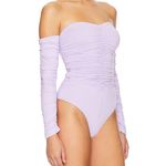 ASTR  the label Evianna Bodysuit in Lilac Photo 4