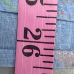 Vintage 80s Floral Blue Button Up Blouse Size 24W Photo 9