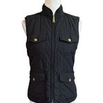 Ralph Lauren  Womens Reversible Quilted Utility Vest SZ S/M Full Zip Pockets Photo 2