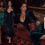 House Of CB House of‎ CB 'Arabella' Forest Velvet Corset Dress NWOT size XL Photo 2