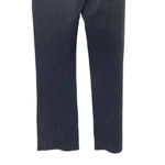 Betabrand Bootcut Mid Rise Textured Stripe Black Dress Pants Size Large Long Photo 6