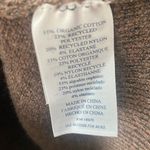 Faherty  Jackson Brown Sweater Vest Organic‎ Cotton Womens Large Mocha Academia Photo 11