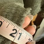 KYLA SEO | Dark Sage Green Embroidered Cotton Gauze Boxy Blouse | Size Small Photo 8