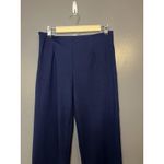 SheIn  Pant Suit Set Womens Medium Navy Blue Double Breasted Blazer Pants Stretch Photo 8