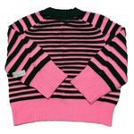 Anthropologie  Pink and Dark Green Sweatrer-MP Photo 1