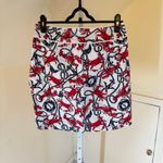 Vineyard Vines  EUC Women's Nautical Lobster Crab Print Skirt Size 6 Photo 3