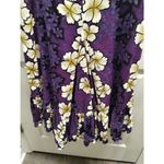 Hilo Hattie Vintage Size Small Purple Hibiscus Puff Sleeve Hawaiian MuuMuu Dress Photo 6
