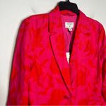Kate Spade x Target Rose Blazer hot pink orange new with tags women’s size small Photo 2
