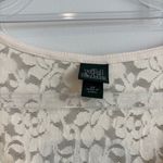 Wild Fable  Dress Mini Ruffle Lace Overlay Long Sleeve V‎ Neck Ivory XS Photo 2