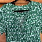 Anthropologie The Somerset Maxi Dress Kelly Green Printed Size Large Photo 5