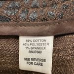 Cato Vintage Y2K Brown Crocodile Embossed Faux Leather Pants NWT Size 10 Photo 4