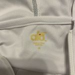 ALO Womens Size Medium White 1/4 Zip Athletic Activewear Pullover Hoodie Jacket Photo 3