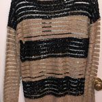 Miss Kelly Black & Brown Sweater Size S New Photo 2