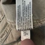 Wild Fable  High Rise Curvy Straight Jeans Distressed Cropped Taupe 14 Photo 5