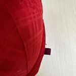 Victoria's Secret  Bra Sz  32DD Red T-shirt Push Up Lace Velvet Convertible Strap Photo 4