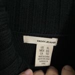 DKNY  black Cowl Turtleneck Pullover Knit Sweater XL Photo 1