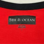 Nba Atlanta Hawks  4 Her Basketball 5th & Ocean Red Graphic Tee Shirt Women’s S Photo 3