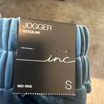 INC international Concepts Women Velvet Stretch Jogger Pant Blue Size S Photo 8