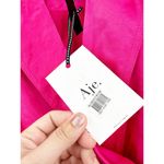 AJE Echo Mini Shirt Dress in Hot Pink Satin NEW Size 2 Photo 6