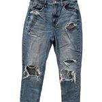 American Eagle  High Rise Mom Jean Distressed Y2K 2 Photo 0