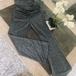 Wild Fable Womens XXL Solid- colored lurex glitter flare high rise pants Set Photo 5
