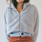 Urban Outfitters NWT BDG  Cropped Hooded fuzzy Jacket Size M Photo 0