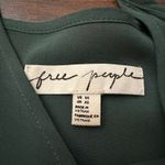 Free People  dark green sleeveless v-neck mini dress size XS Photo 6