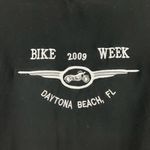 Biker Design Bike Week 2009 Black Baby Tee Size M Size M Photo 3