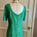 Boden•green lace eyelash dress•Sz 12 Green Photo 3