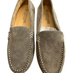 Cordani Parma‎ Driver Loafer Size 7 Suede Embroidered Preppy Quiet Luxury Brown Photo 0