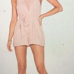 C/MEO COLLECTIVE Light Pink Romper  Photo 0