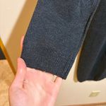 St. John  Collection Gray Tie Neck Knit Sweater Dress Long Sleeve Photo 10