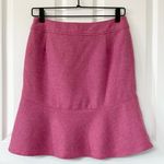 Gap  Y2K Vintage Pink Wool Mini Skirt Photo 1
