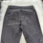 Free People  Washed Black High Rise Crop Jeans Photo 6