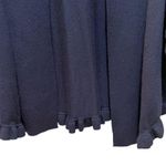 Muche et Muchette Ruffled Open cardigan Sweater Navy Blue One Size Size undefined Photo 1