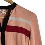 Marni Blush Azalea Colorblock Intarsia Knit Cardigan Sweater Size 2 Pink Photo 7