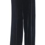 Joseph Ribkoff Black Velvet Wide-Leg Pants Size 16 Photo 0