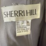 Sherri Hill  Gray Bodycon Dress Size 2 Photo 3