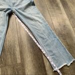 Joie  Charan Raw Hem High Rise Straight Jeans Light Wash Size 26 Photo 11