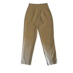 ZARA High Waisted High Rise Viscose Blend Taupe Beige Women’s Pants SZ S #2013 Photo 7
